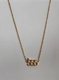 ZAYA COLLECTIVE - 555 CELESTE Angel Numbers Necklace