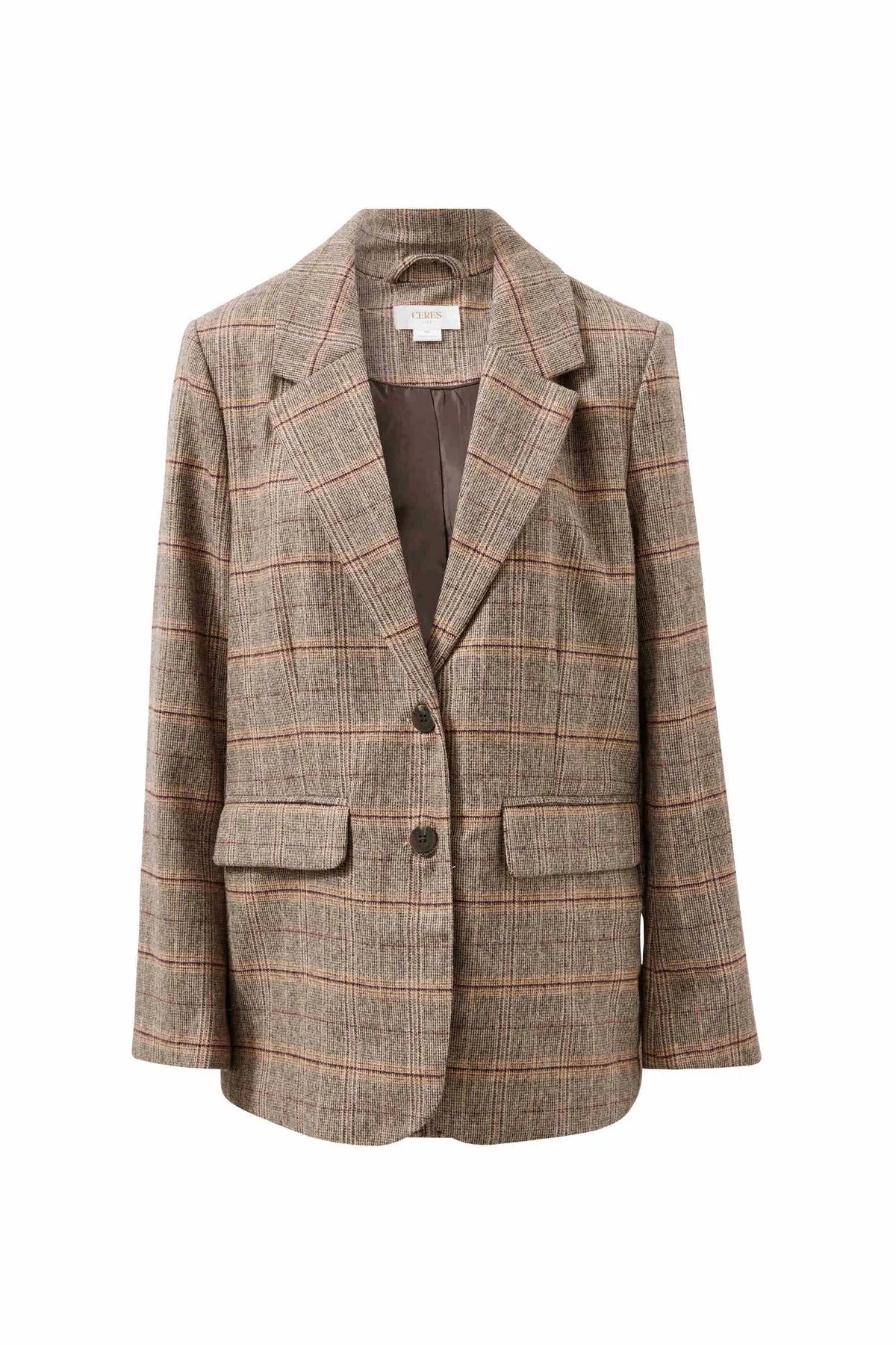 CERES - JONI BLAZER/BROWN CHECK