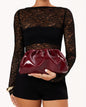 BILLINI Kyla Clutch Bag Crinkle  - Cherry
