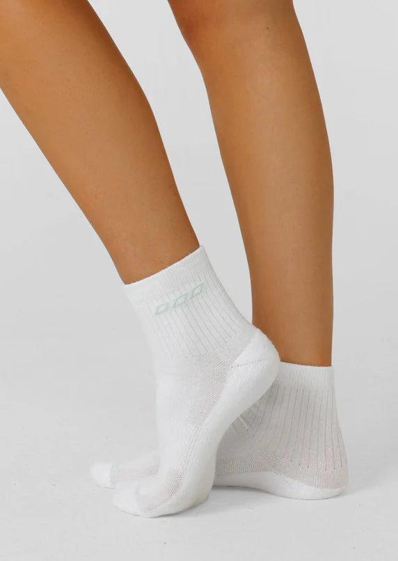 LORNA JANE Quarter Crew Socks 2pk
