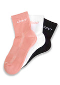 LORNA JANE Quarter Crew Socks 3Pk