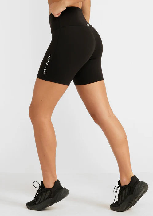 LORNA JANE Lotus No Chafe 16cm Bike Shorts