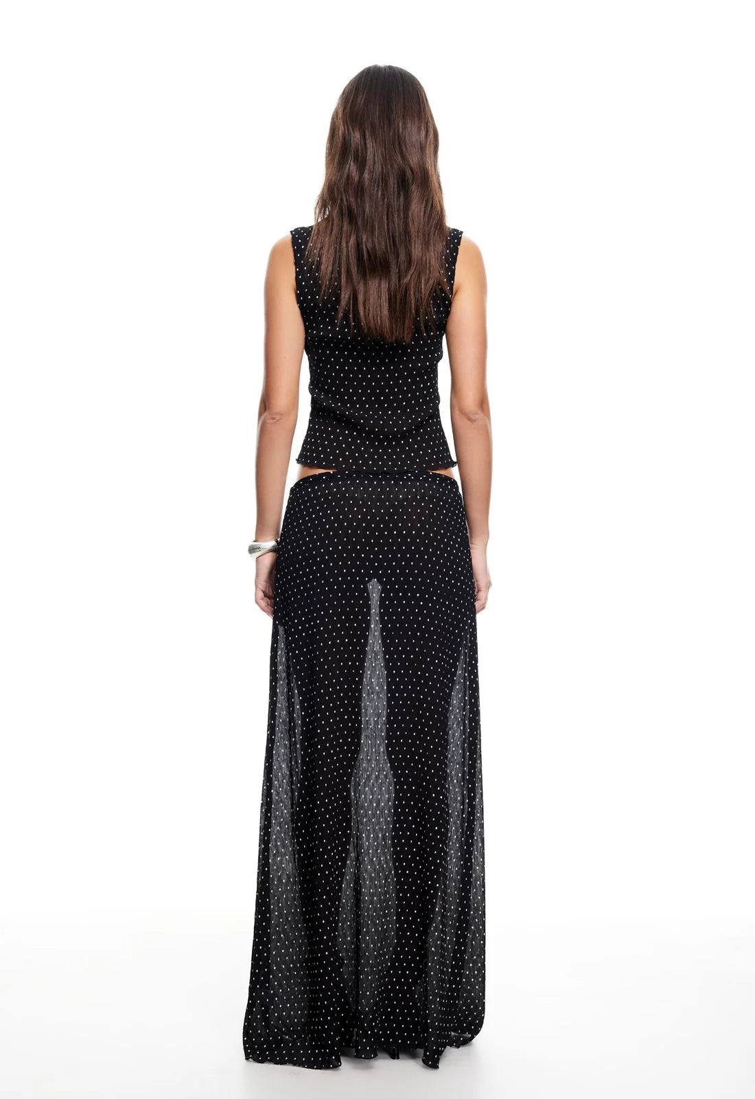 LIONESS Ford Top - Onyx Polka