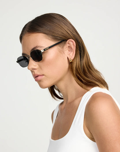 The Blake Banbé Sunglasses - Silver Smoke