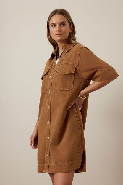 CERES Sammy Relaxed Shirt dress