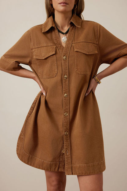 CERES Sammy Relaxed Shirt dress