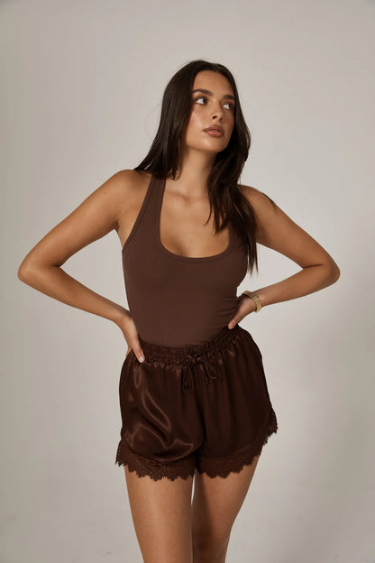 RAEF THE LABEL Lola Lace Short