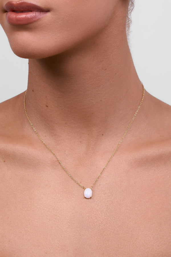 LIBERTÉ Emery Gold Opal Necklace