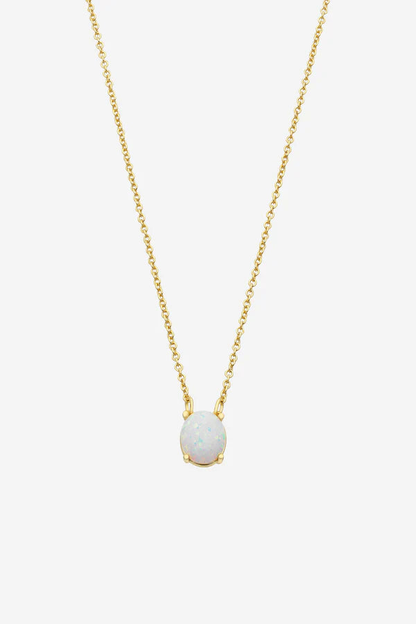 LIBERTÉ Emery Gold Opal Necklace