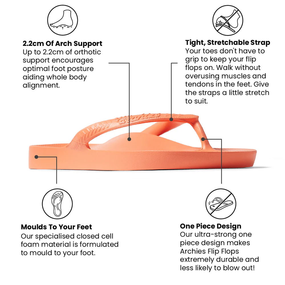 Peach Arch Support Thongs