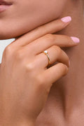 LIBERTÉ Emery Gold Opal Ring