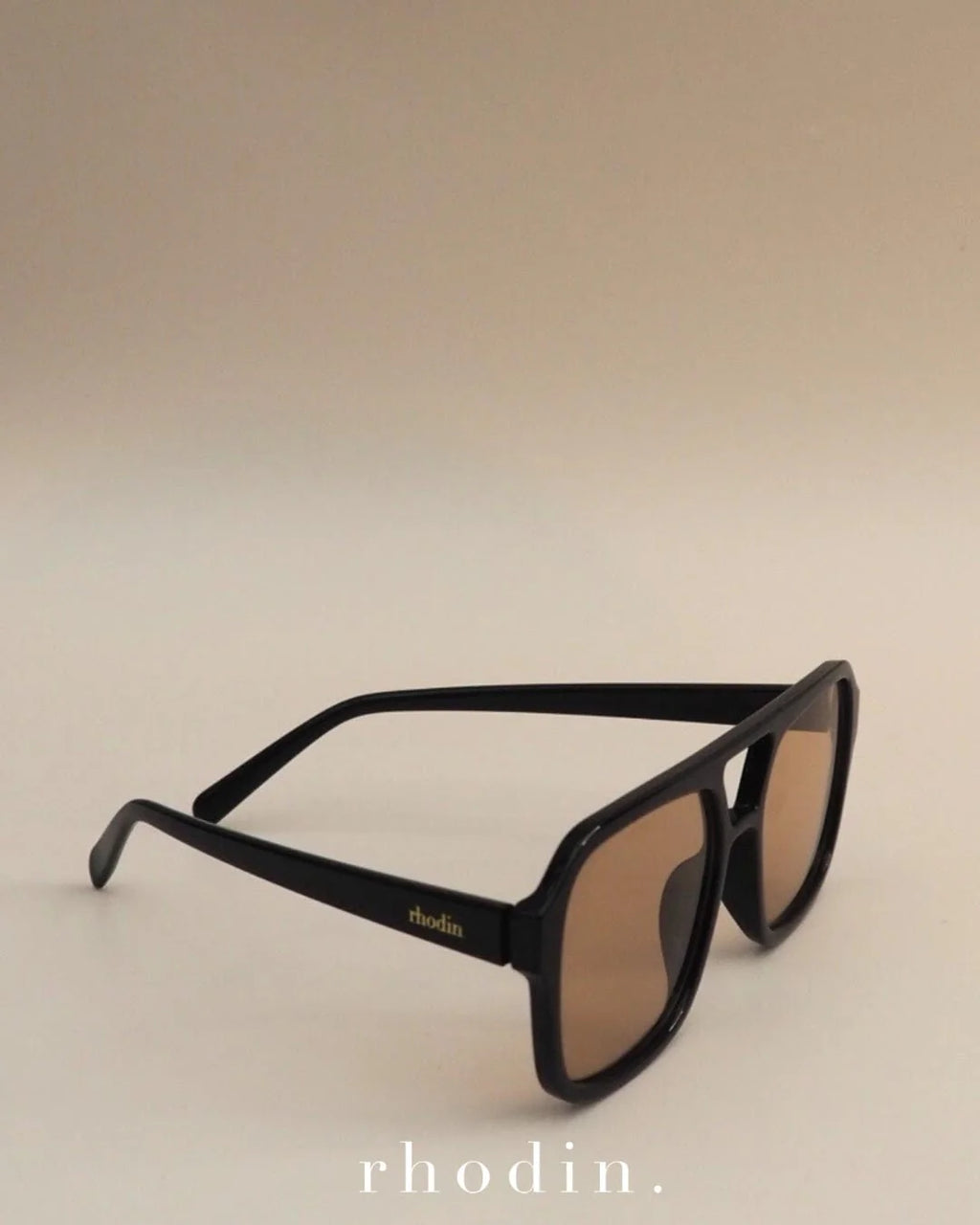 RHODIN Smokey Topaz Sunglasses