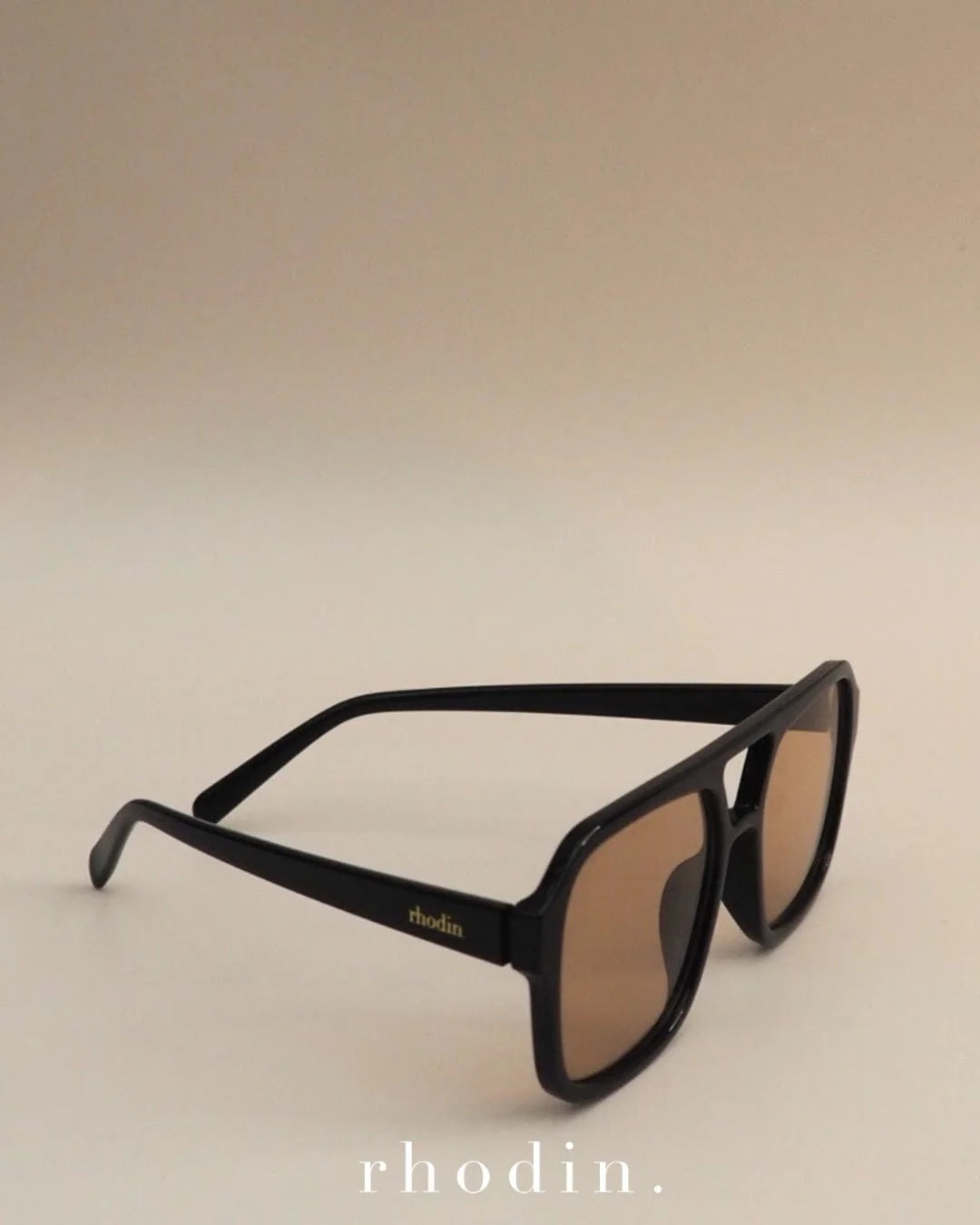 RHODIN Smokey Topaz Sunglasses