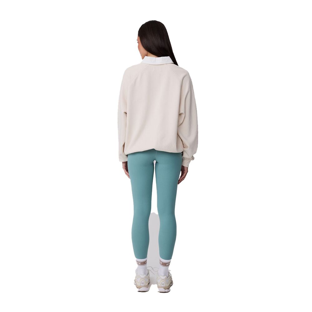 UPSTATE SPORT Womens Rugby Polo Fleece Turtle Dove