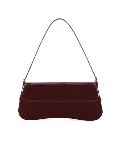 BILLINI Sabella Shoulder Bag -Cherry Patent