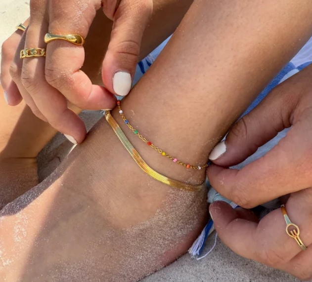 EVER - Sidewalk Gold Anklet