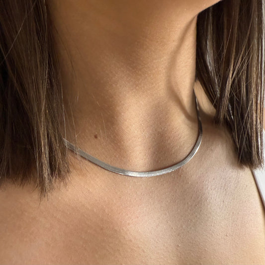 EVER Sidewalk Silver Necklace