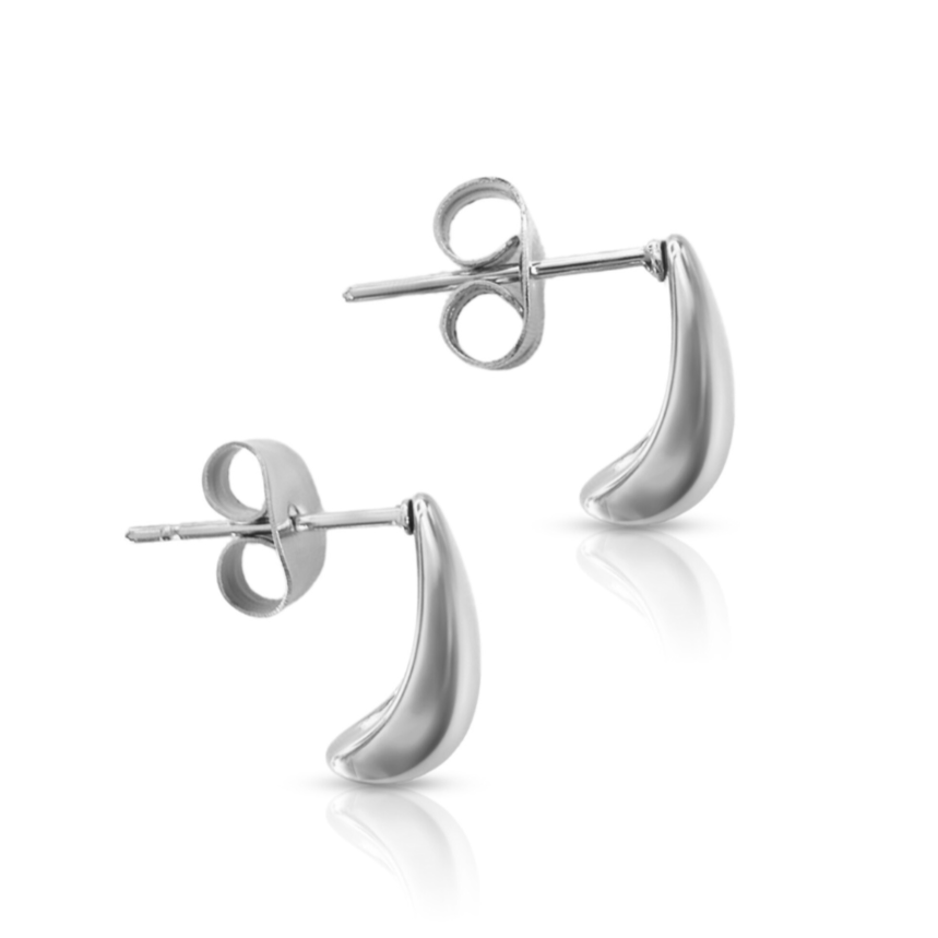 EVER Swift Silver Stud Earrings
