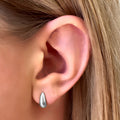 EVER Swift Silver Stud Earrings