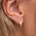 EVER - Swift Gold Stud Earrings