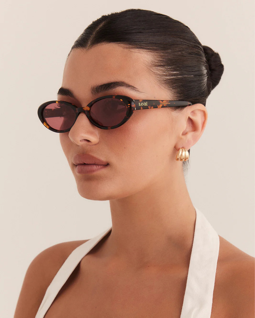 The Iris  Banbé  Sunglasses - Honey Tort