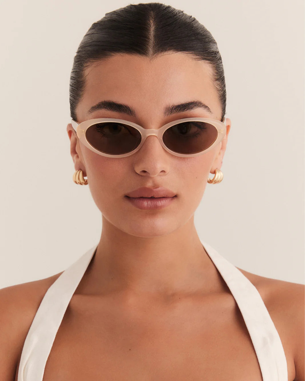 The Iris Banbé Sunglasses - Pearl Honey