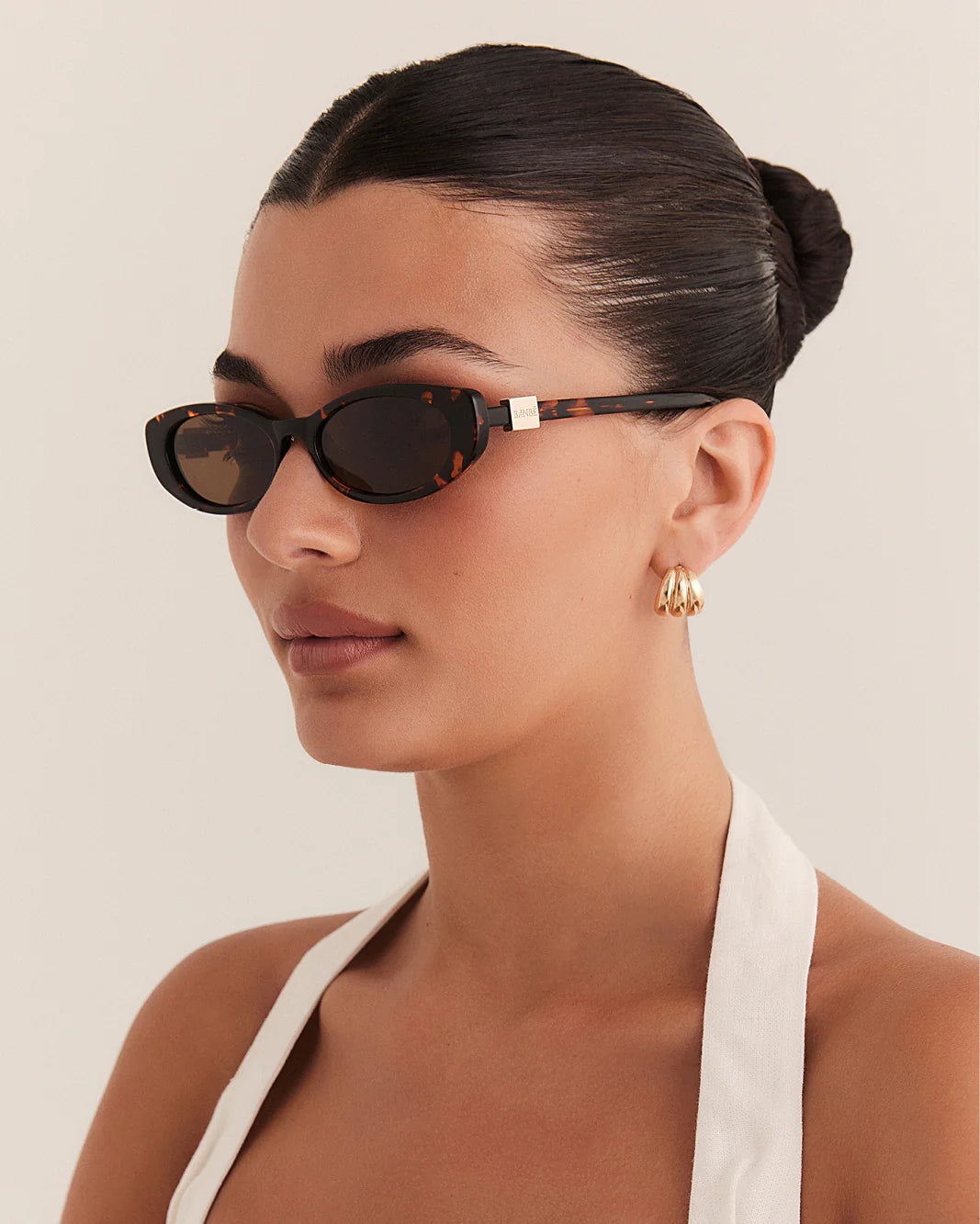 The olivia Banbé Sunglasses - Havana Tort-Chocolate