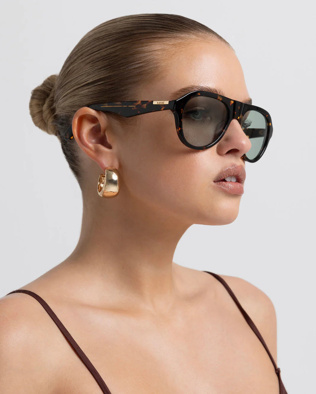 BILLINI The Riley - amber tort-light green