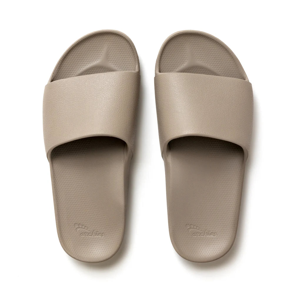Taupe Arch Support Slides