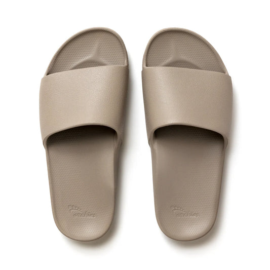 Taupe Arch Support Slides