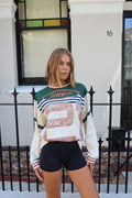 RAEF Asha LS Tee - Chalk Mutli