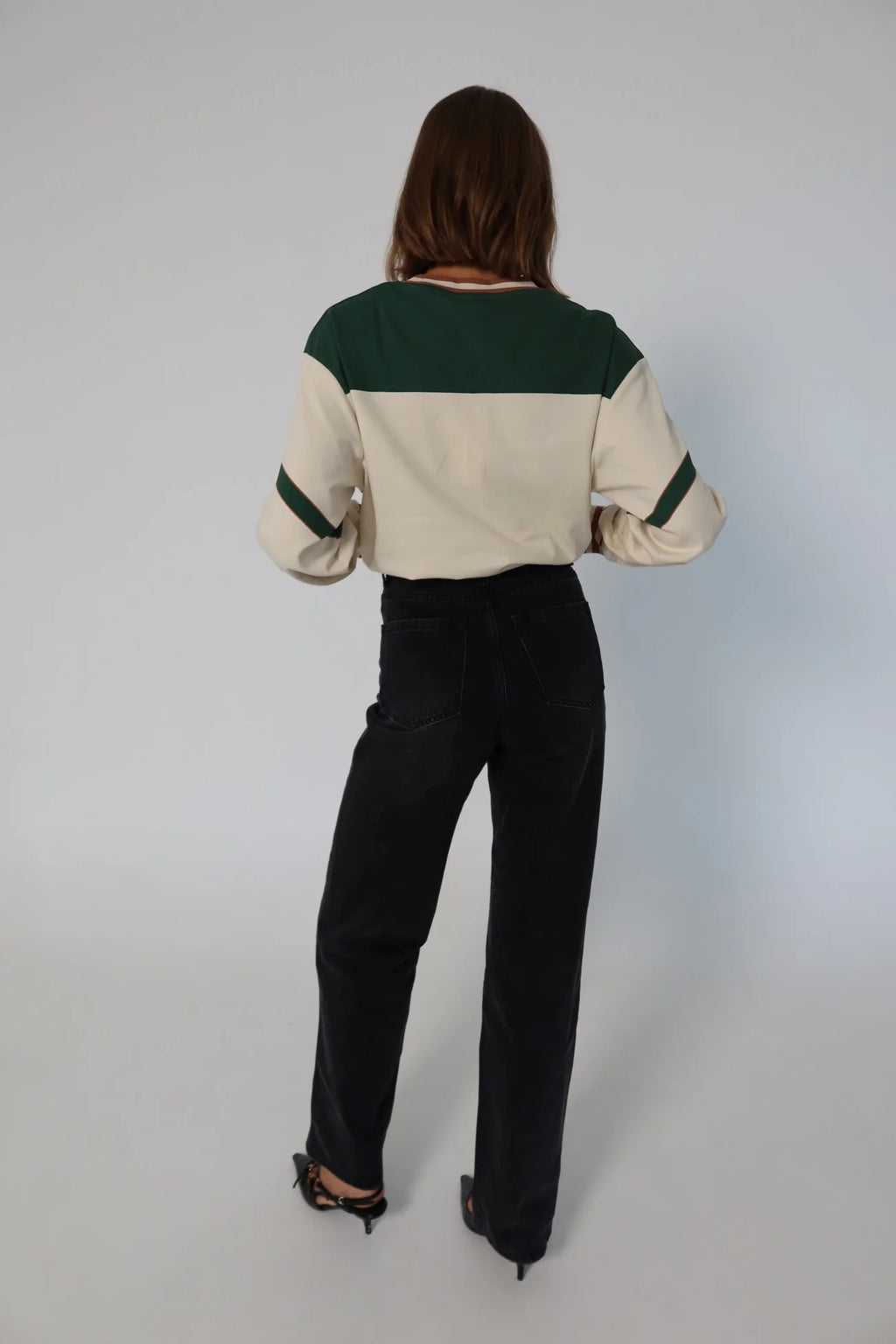 RAEF Asha LS Tee - Chalk Mutli