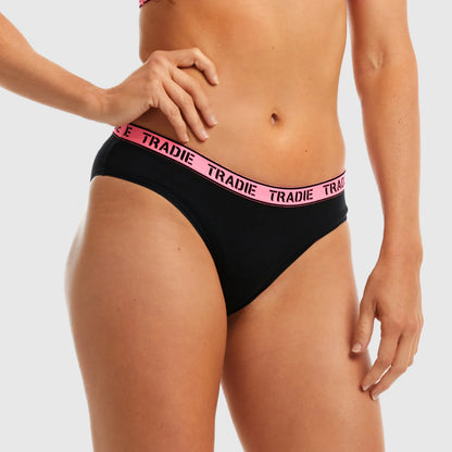 Tradie Womens Bikini Essential 3 Pack - Nude/Grey