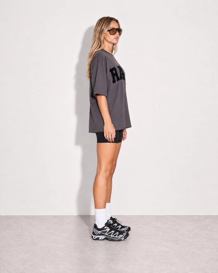 RAEF - Ella Boyfriend Tee - Smoke