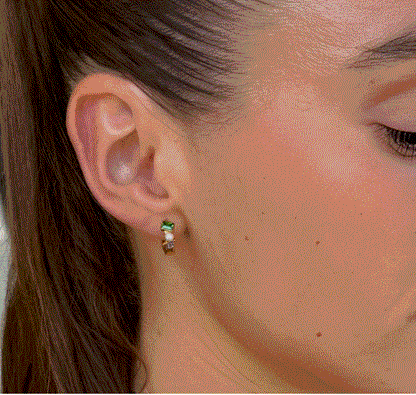 EVER Edge Huggie Earrings