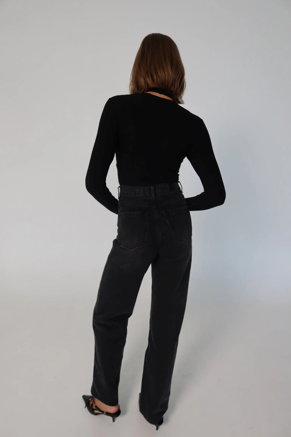 RAEF Gia Double Layer Top - Black