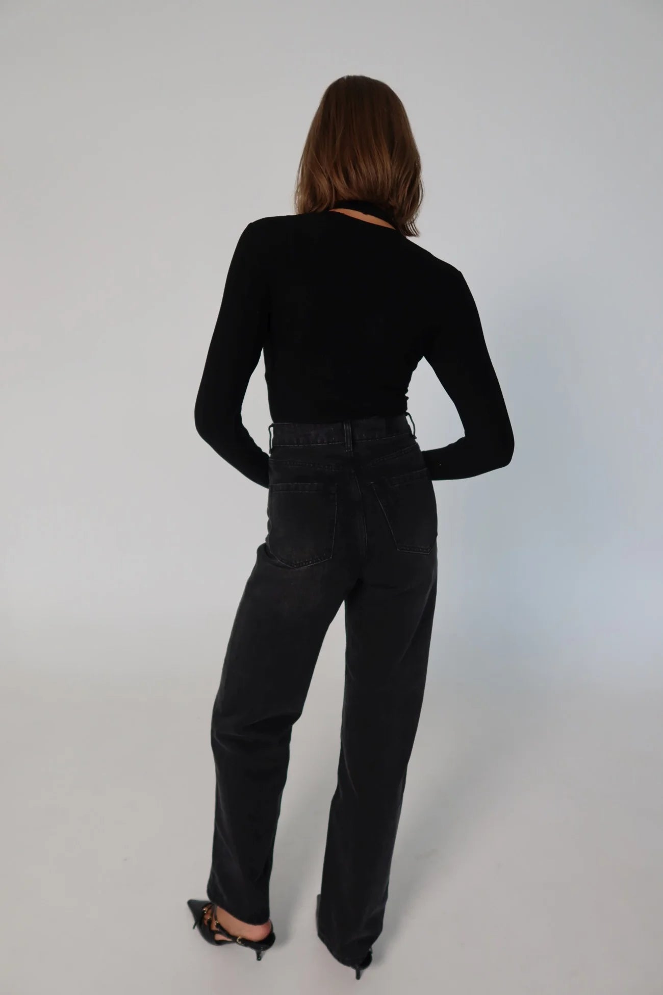 RAEF Gia Double Layer Top - Black