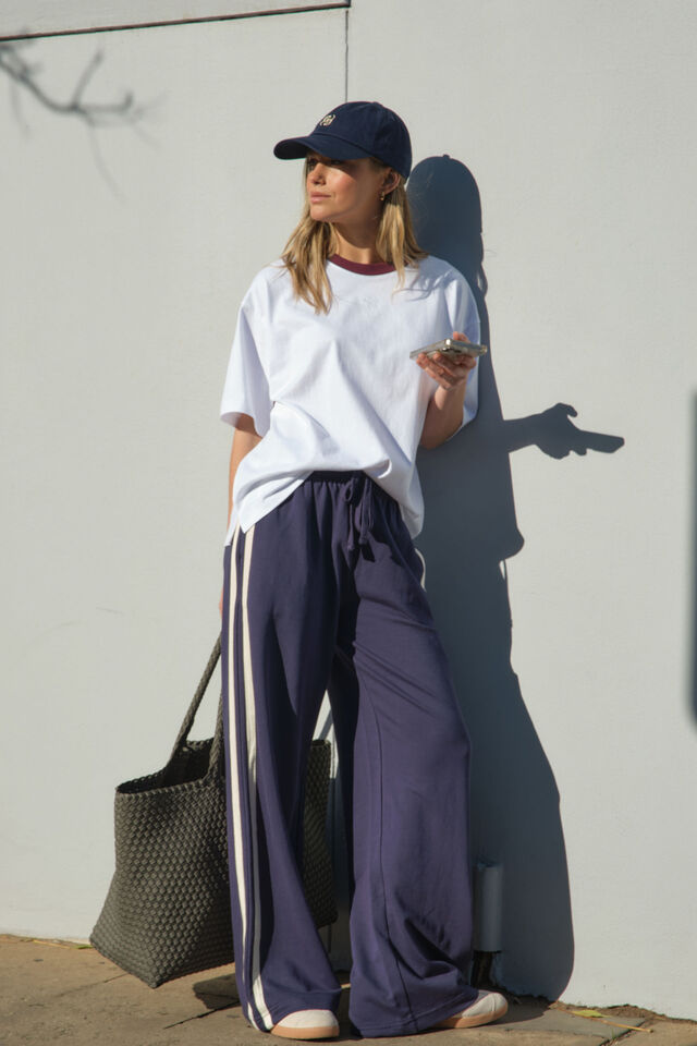 CERES Gigi Wide Leg Terry Trackpant