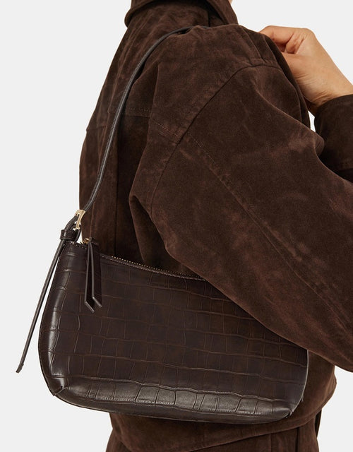 Billini Elizabeth Shoulder Bag Chocolate
