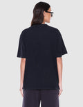 ENA PELLY - Ivy relaxed Tee - Vintage Black & EP Cheetah