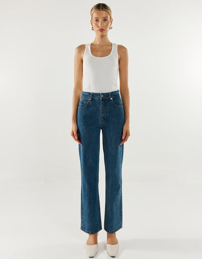 Madison The Label Blake Tank - White