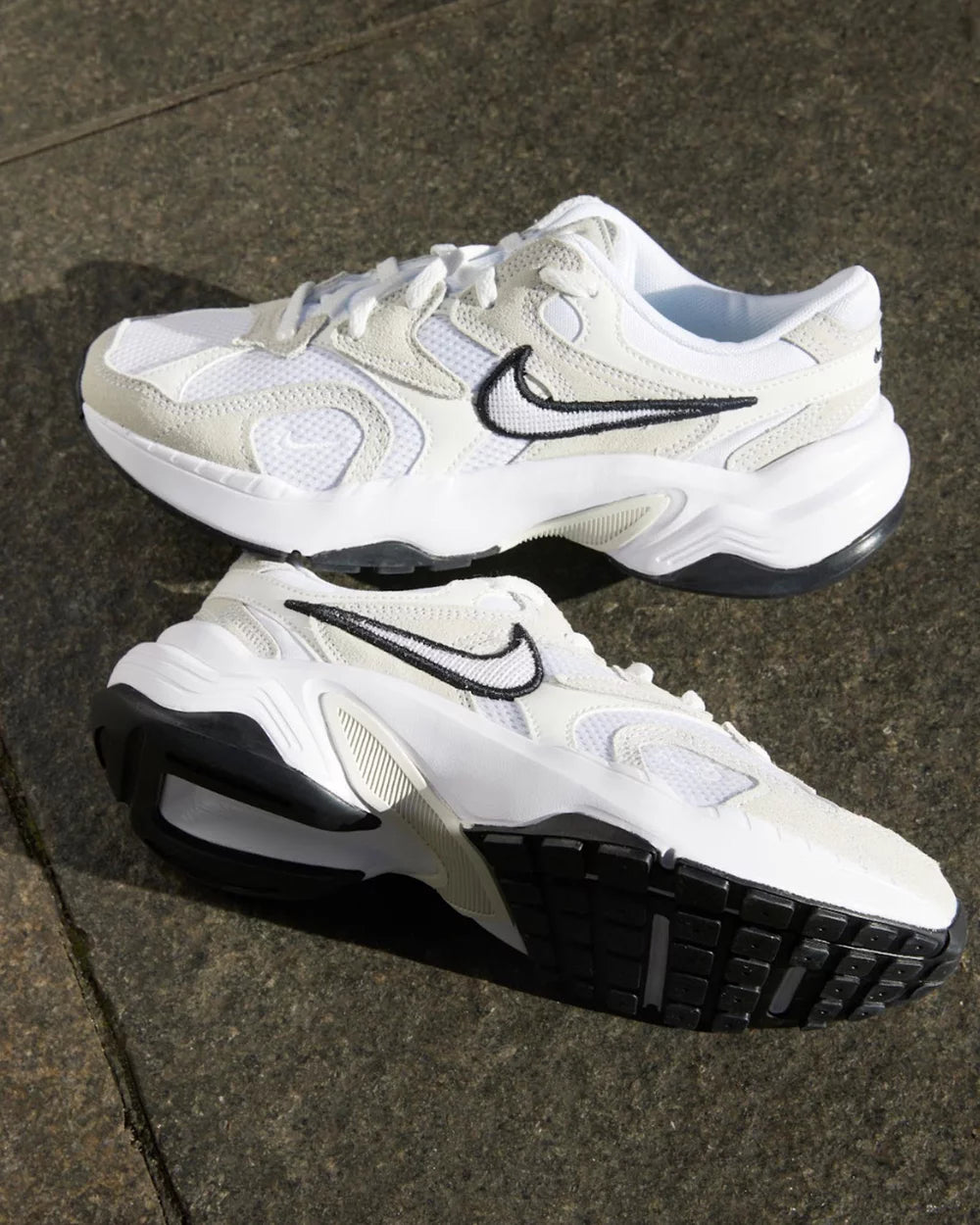 Nike AL8 Sneaker - WHITE/WHITE-BLACK
