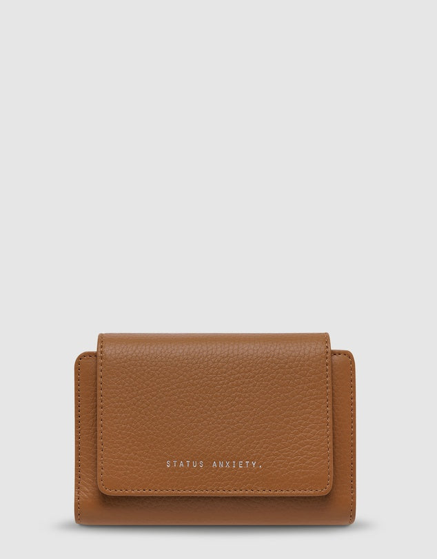 STATUS ANXIETY - Visions Wallet - Camel