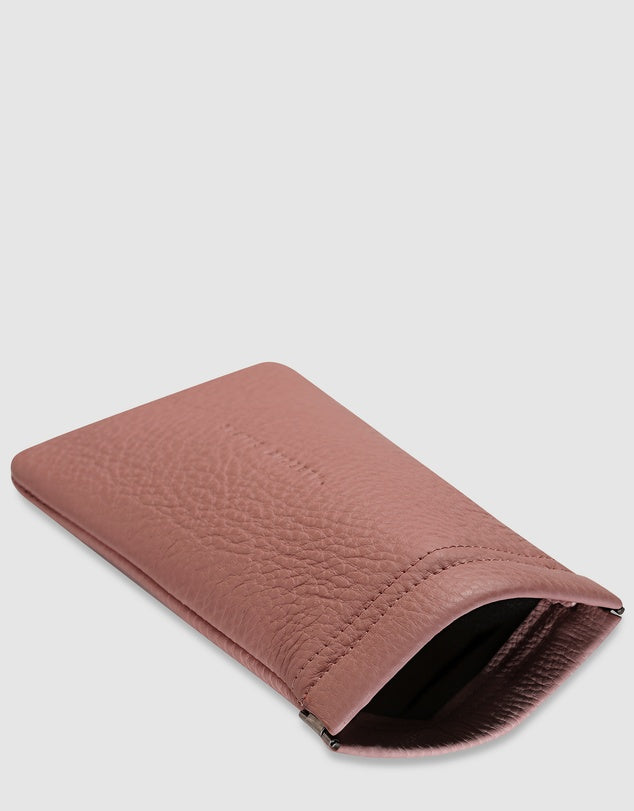 STATUS ANXIETY - Keepsake Sunglasses Case - Dusty Rose
