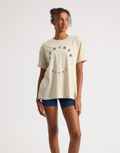 UPSTATE Thrive T-Shirt -Ivory/Star