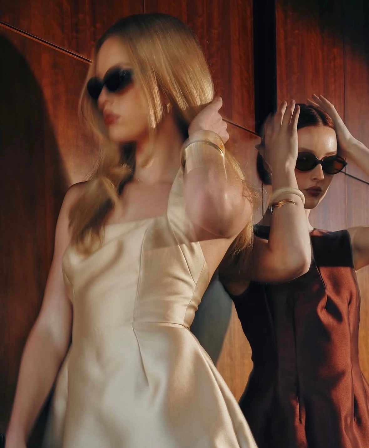 STYLE STATE Gold Dress