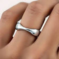 EVER - Point Break Silver Ring