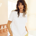 STATUS ANXEITY Feels Right Logo - Women's Tee / Off White