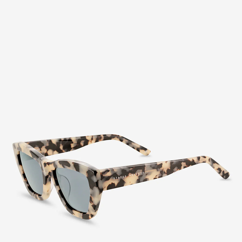STATUS ANXIETY Mirage Sunglasses - White Tort
