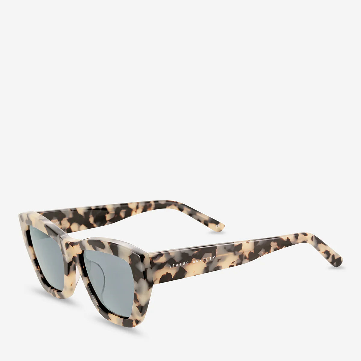 STATUS ANXIETY Mirage Sunglasses - White Tort